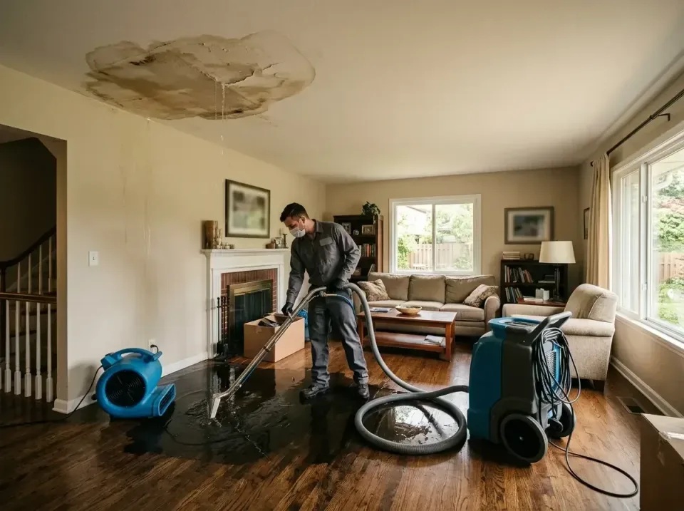 attic-pipe-burst-ceiling-drip-008 — frequently asked questions, Water Damage Restoration & Carpet Care in Sturgis, MI